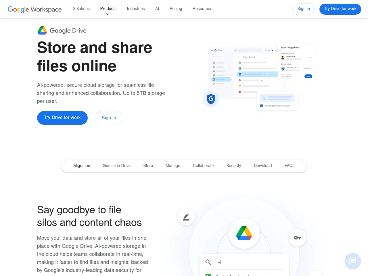 Google Drive Screenshot