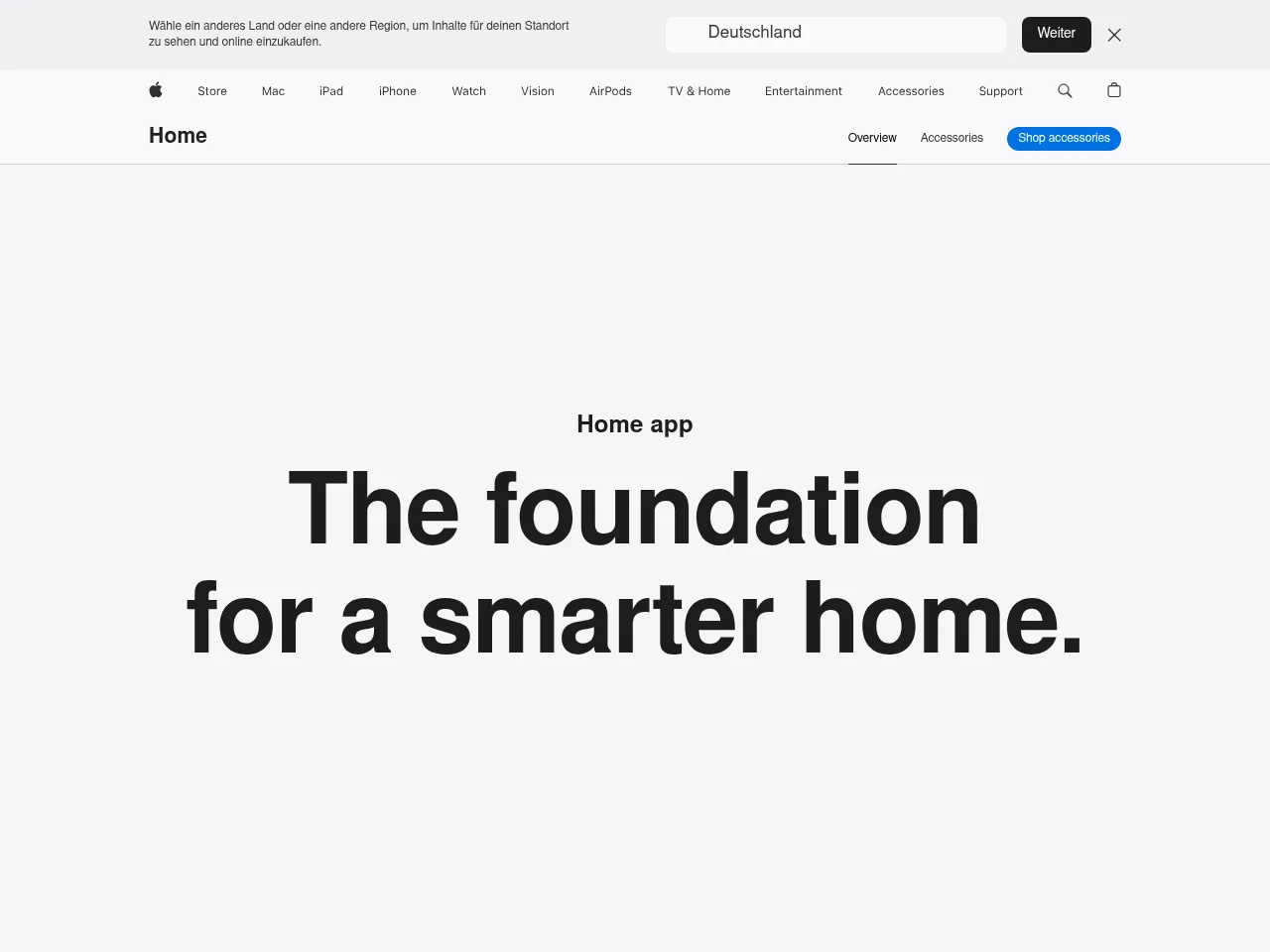 Apple Home Screenshot